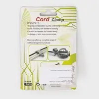 Держатели для проводов, набор 3 шт., на 3 провода, цвет микс