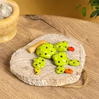 Панно &laquo;Кактус&raquo;, 17&times;18&times;5 см, дерево Албезия