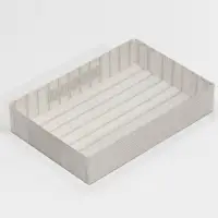 Кондитерская упаковка, коробка для макарун с PVC крышкой, &laquo;Дерево&raquo;, 18 х 12 х 3.5 см