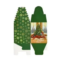 Складная коробка под один капкейк &laquo;Ёлочка&raquo;, 9 х 9 х 11 см