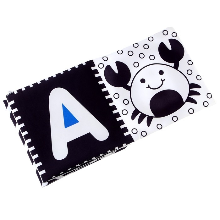 Мягкая книжка-бортик на кроватку по методике Г. Домана &laquo;Малыши&raquo;, с шуршалкой