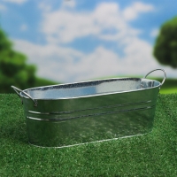 Кашпо &laquo;Бонсай Альма&raquo;, 27&times;12&times;9 см, овальное