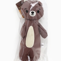 Игрушка для собак с пищалкой "Мишка" из текстиля, 12*25 см