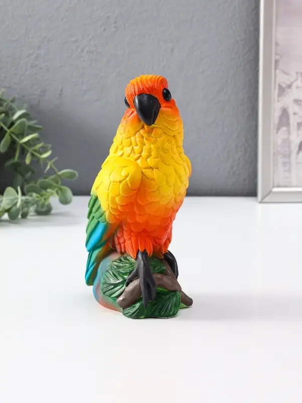 Копилка Попугай, цветной, 21*8,5*9,5 см