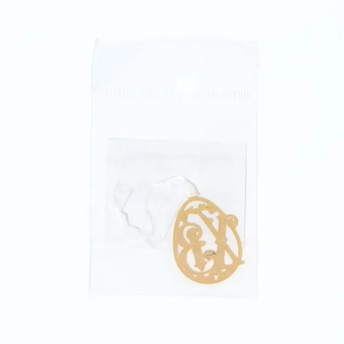 Украшение для вербы &laquo;ХВ&raquo; на пасху, 2.5 х 3.5 см.