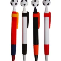 Ручка - прикол шариковая Calligrata &laquo;Футбольный мяч&raquo;, МИКС