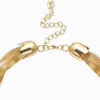 Чокер &laquo;Обруч&raquo; кручённый, цвет золото