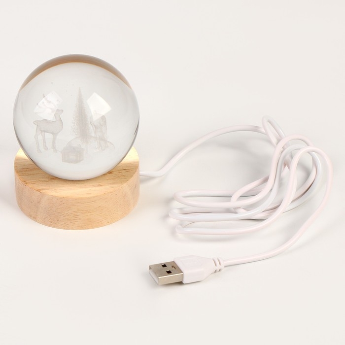 Светильник новогодний &laquo;Новый год! Сказочный лес&raquo;