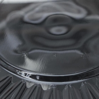 Крышка для тортницы пластиковая одноразовая ПР-Т-225, 25&times;10,6 см, внутренний 23&times;9,5 см, прозрачная