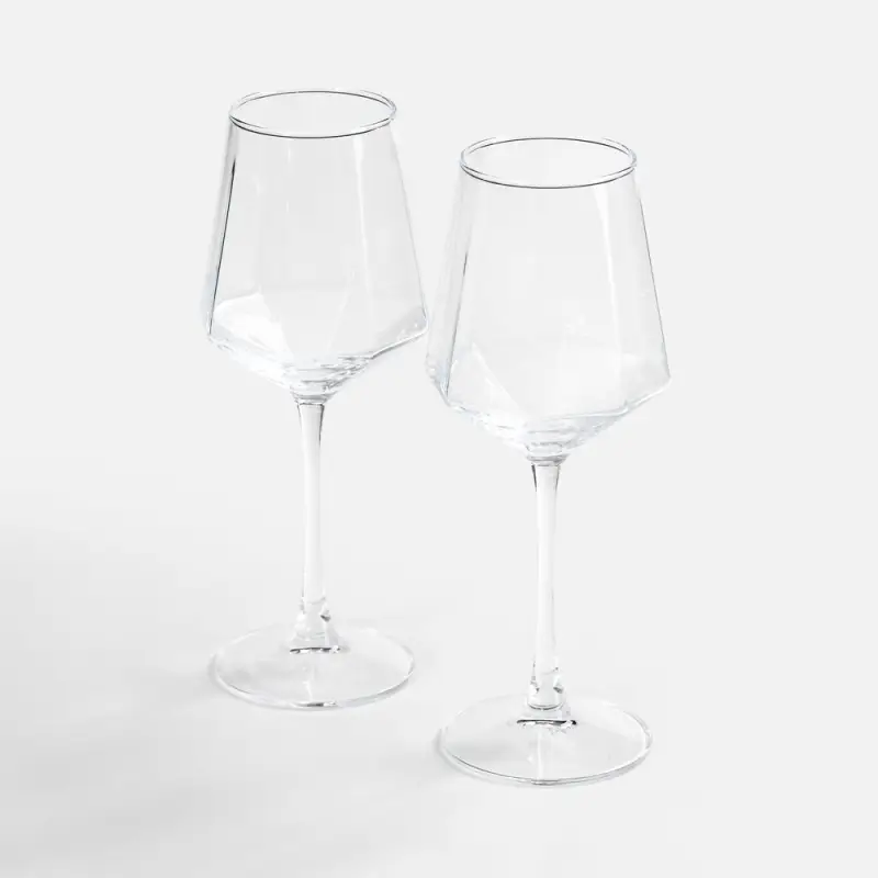 Набор из 2 бокалов для вина Fasetti