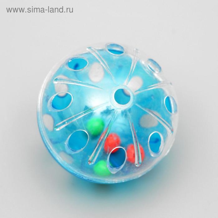 Набор игрушек для кошек: мышь 6 см и 2 шарика, микс цветов