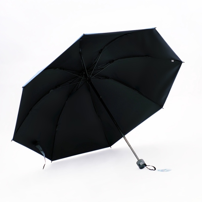 Зонт механический &laquo;Буквы&raquo;, эпонж, 4 сложения, 8 спиц, R = 49/56 см, D = 112 см, цвет МИКС