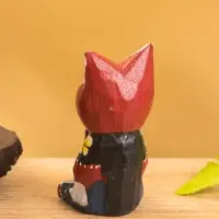 Сувенир интерьерный "Котики" 5х5х8 см, дерево, цв. бордовый