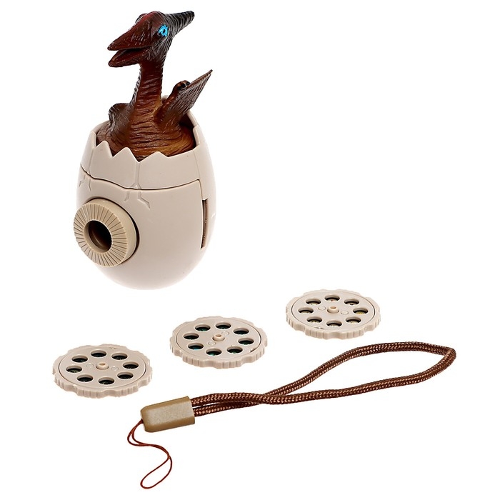 Проектор &laquo;Дино&raquo;, свет, 24 картинки, МИКС