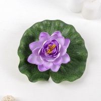 Декор &laquo;Кувшинка плавающая&raquo;, d=17 см, МИКС