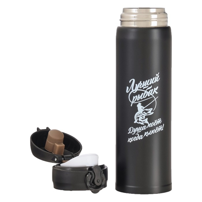 Термос, 500 мл, Топ Термос, 500 мл, Топ "Мастер К Лучший", сохраняет тепло 8 ч, 7 х 26 см