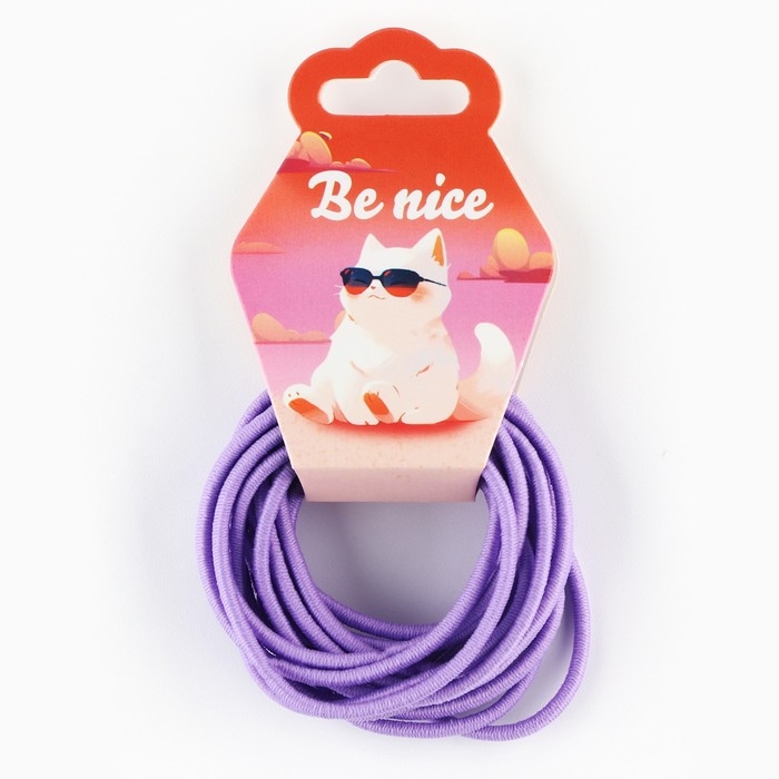Резинки для волос &laquo;Be nice&raquo; 18 шт., диам. 4 см
