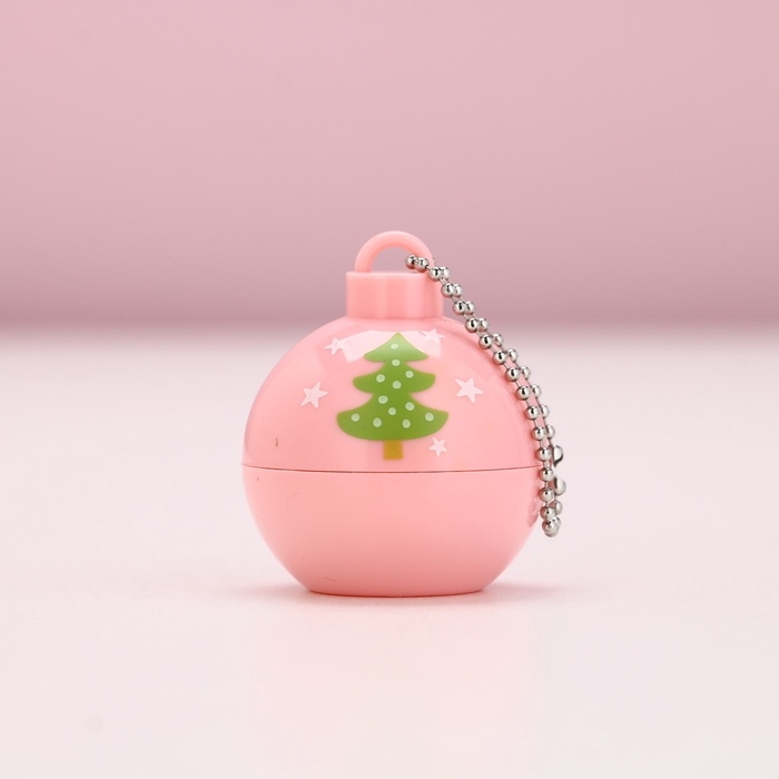 Бальзам для губ новогодний &laquo;Ёлка&raquo;, 3.5 г, аромат ванили, ЧИСТОЕ СЧАСТЬЕ