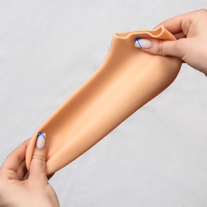 Носочки для педикюра, силиконовые, 20,7 &times; 10 см, размер универсальный