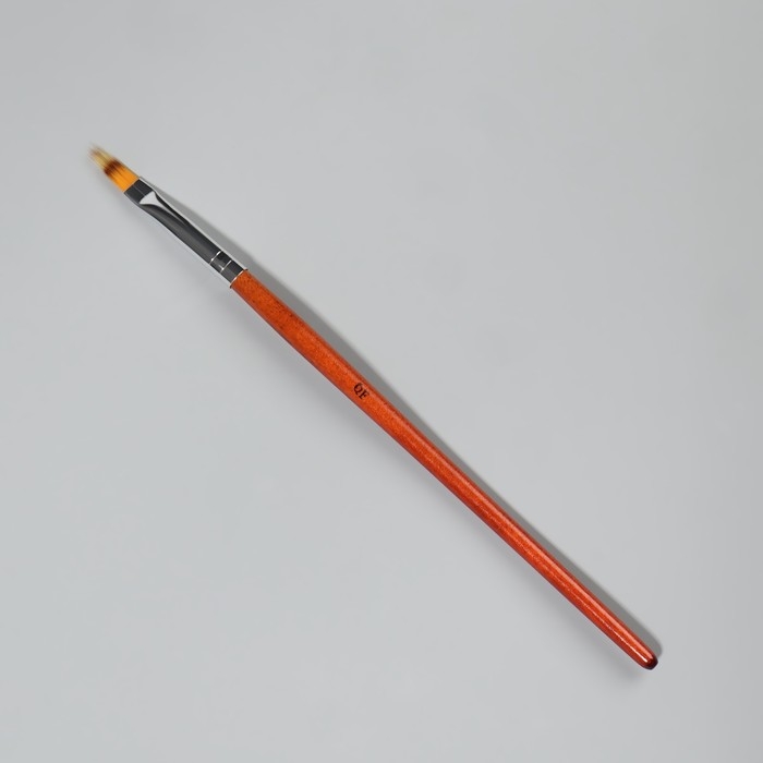 Кисть для дизайна ногтей &laquo;Градиент&raquo;, 19 см, ворс 5 &times; 12 мм, цвет коричневый