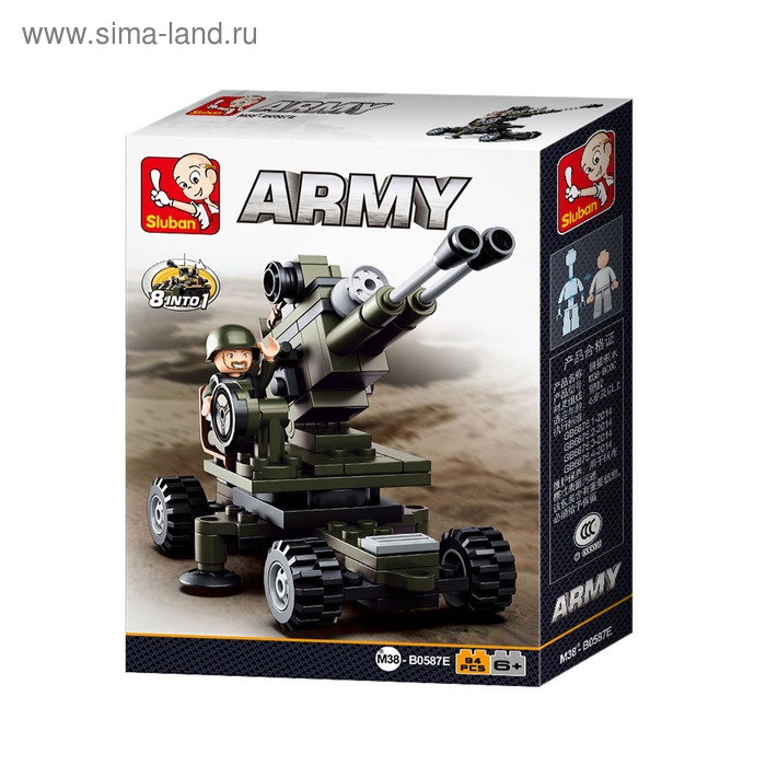 Конструктор &laquo;Военный транспорт&raquo;, МИКС