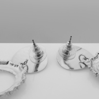 Серьги металл &laquo;Эврика&raquo; овальные, цвет серебро