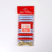 Бигуди &laquo;Коклюшки&raquo;, d = 1 см, 9 см, 12 шт, цвет МИКС