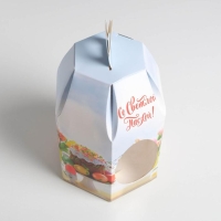 Коробка кондитерская складная, упаковка &laquo;Со Светлой Пасхой&raquo;, 16,5 х 14,5 х 21 см