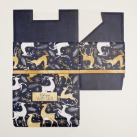 Коробка подарочная новогодняя складная &laquo;Новогоднее волшебство&raquo;, 22 х 15 х 10 см, Новый год