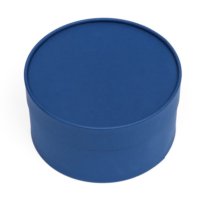 Подарочная коробка &laquo;Глубина&raquo;, темно синяя, завальцованная, без окна, 18 х 10 см