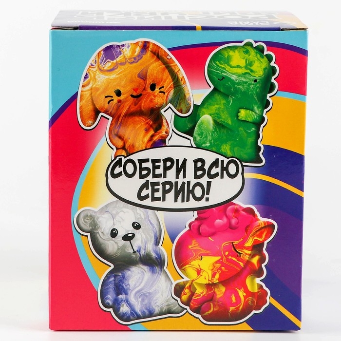 Набор для творчества. Рисование акрилом на пластиковой фигурке &laquo;Медвежонок&raquo;