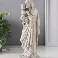 Фигура &laquo;Мать Тереза&raquo;, 21&times;8&times;7.5 см, серая