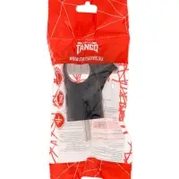 Вилка угловая с ушком TANGO, 16 А, 250 В, IP 20, с заземлением, черная, индивидуальная упаковка 1098