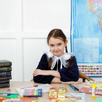 Набор первоклассника в папке, Calligrata, &laquo;Бабочка&raquo;, 40 предметов