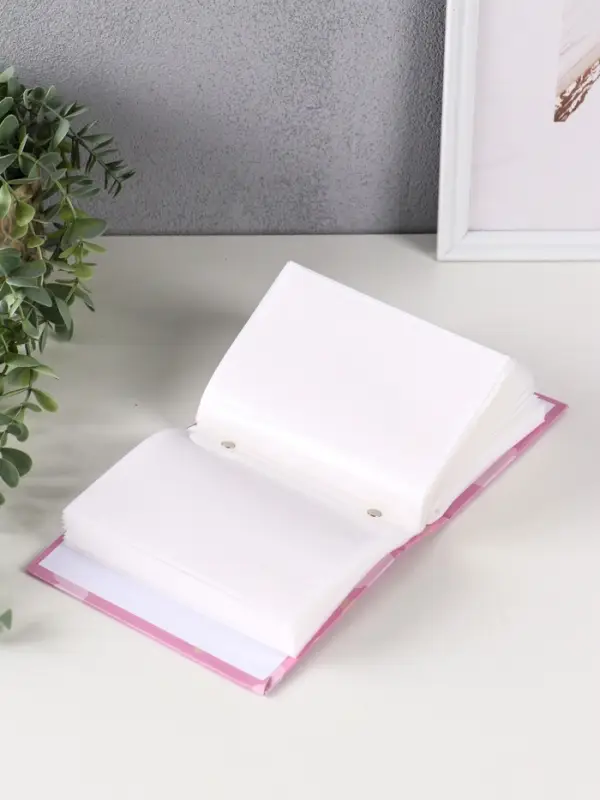 Фотоальбом 100 фото "Малышке" 10X15см, ПП карм., розовый