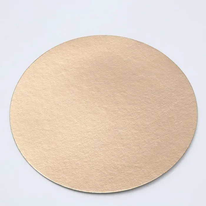 Подложка для торта, 26 см, золото, 0.8 мм