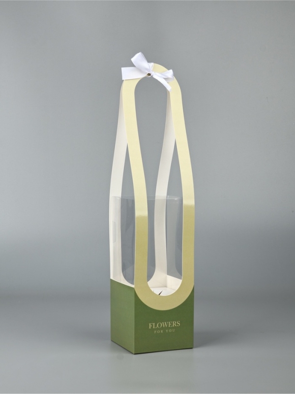 Коробка для цветов складная Flowers for you, 10 &times; 45 &times; 10 см