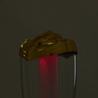 Башня пивная &laquo;Вавилон голд&raquo;, 3 л, ёмкость для льда, подсветка, пластик, золотистый