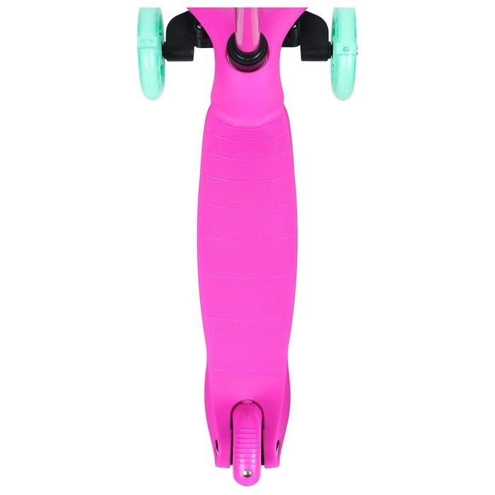 Самокат GRAFFITI, колёса световые PU 110/75 мм, ABEC 7, цвет розовый