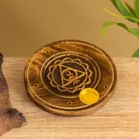 Подставка под благовония "Чакра" дерево 10 см