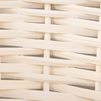 Набор корзин &laquo;Плетёнка&raquo;, 3 шт, 38&times;13/41 см, 34&times;11/38 см, 30&times;9/34 см, ива