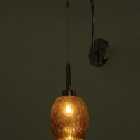 Бра &laquo;Кейти&raquo; 1х40Вт Е27 серебро 23х14х47+80см