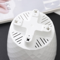 Горшок для цветов с прикорневым поливом &laquo;Румба&raquo;, 1,5 л, цвет белый