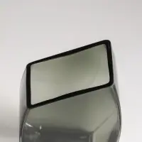 Ваза стекло настольная "Эйми" 20х11 см, серый