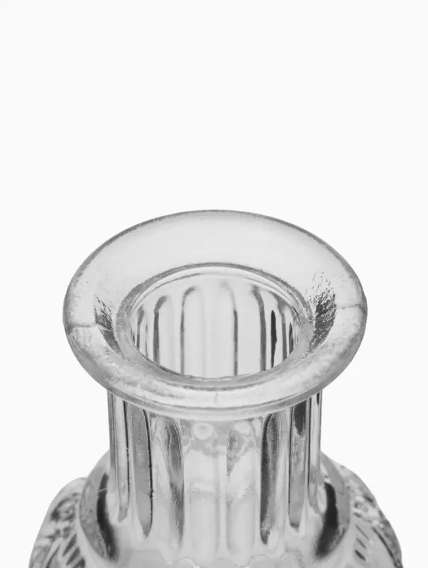 Ваза настольная стекло "Миниатюра" (набор 12 шт) 8-13 см, прозрачный