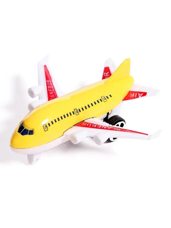 Самолёт инерционный &laquo;Глазастик&raquo;, цвет МИКС