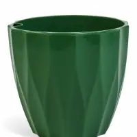Горшок "ФЛЮТЕ" 1,9 л, D-16 см, h-14,5 см, цвет малахит