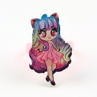 Кольцо крутящиеся детское  "Самая красивая", девочка