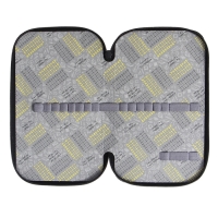 Пенал 2 секции, 125 х 205 х 40 мм, Calligrata 30П26/2 "Енот", ламинированный картон