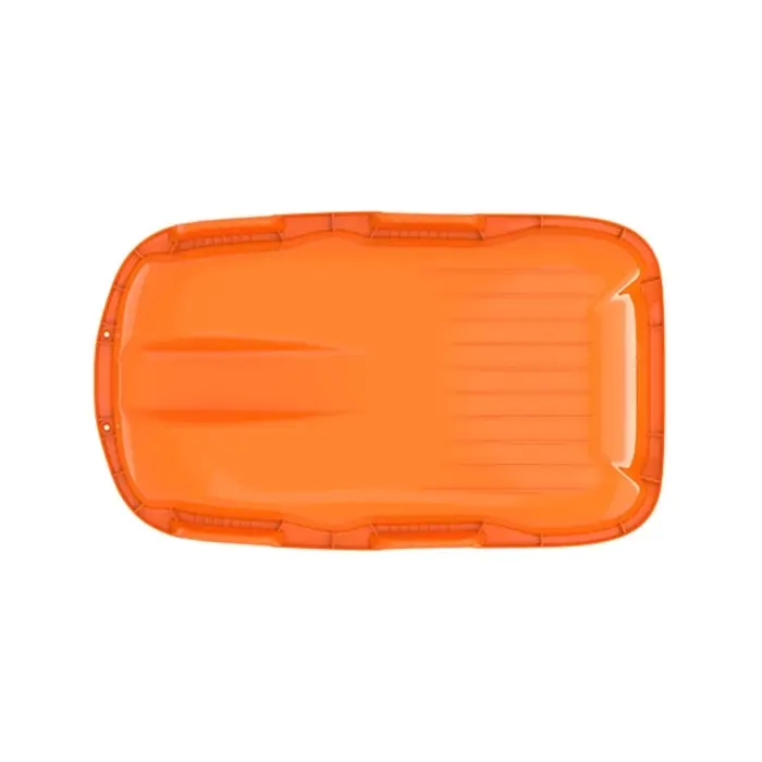 Санки с мягкой сидушкой &laquo;Комета&raquo;, оранжевые 74&times;43см